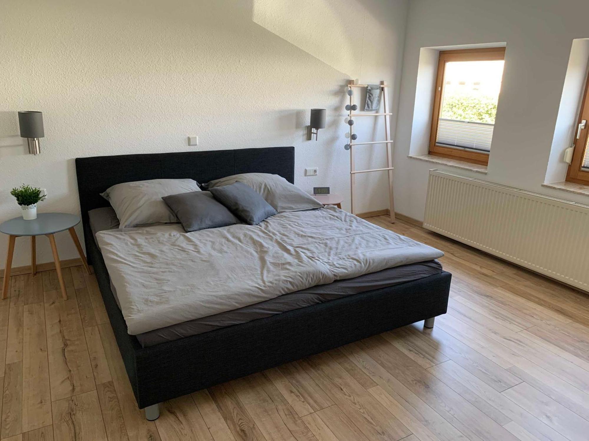 Ferienwohnung In Den Wiesen Albertshausen Esterno foto