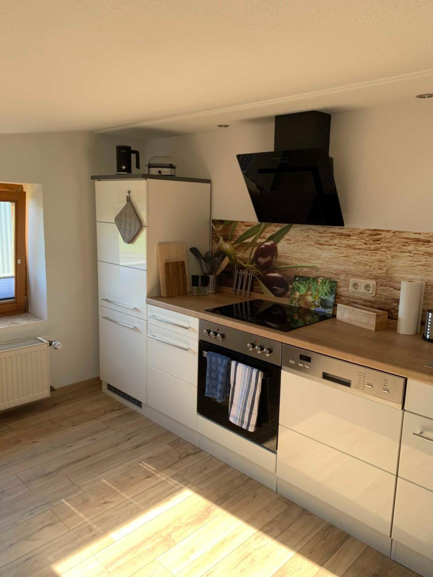 Ferienwohnung In Den Wiesen Albertshausen Esterno foto